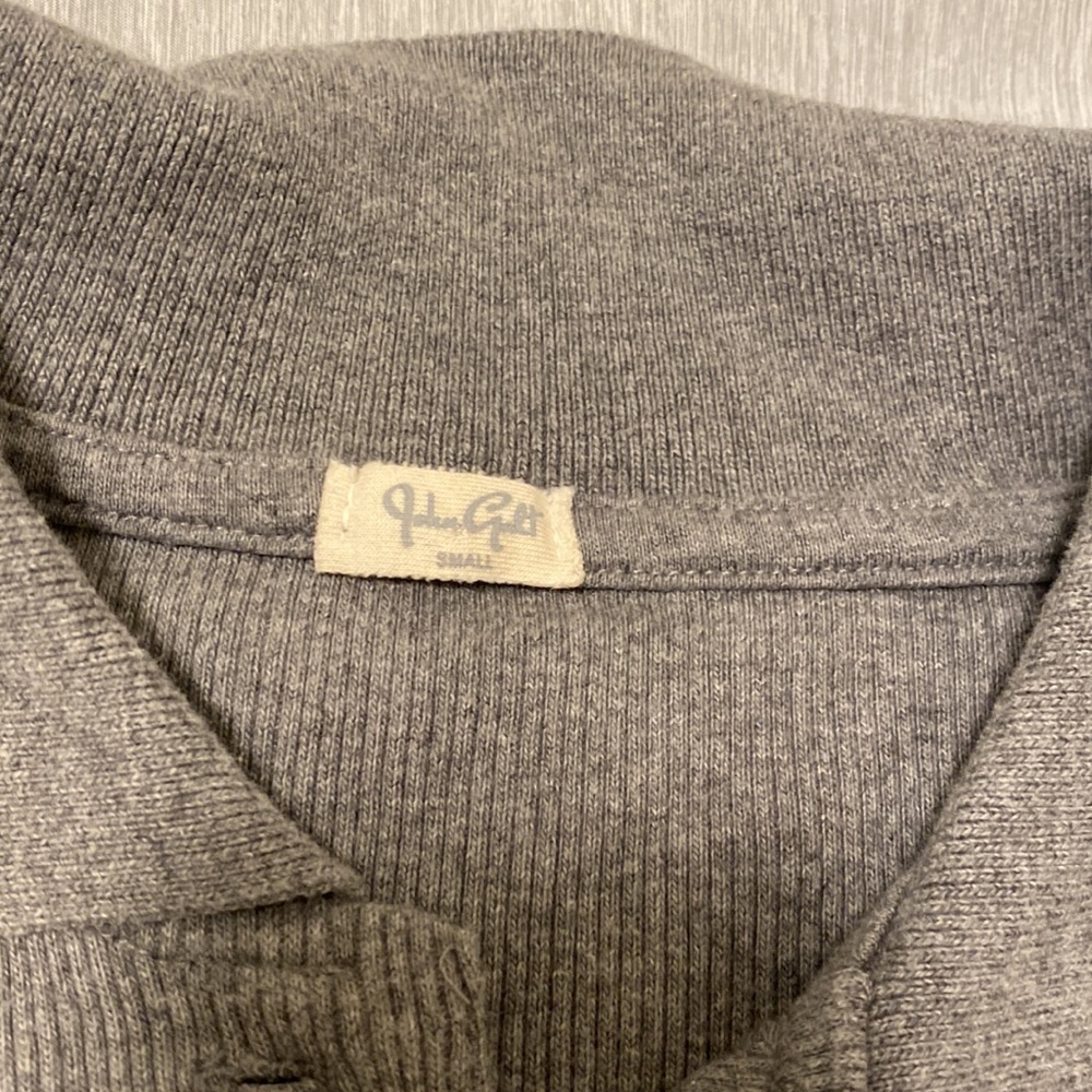 Cropped Button Down Knit Sweater - image 2